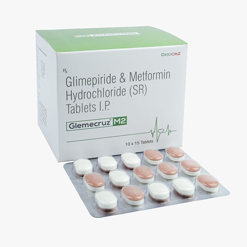 Glimepiride & Metformin Hydrochloride (SR) Tablets I.P.
