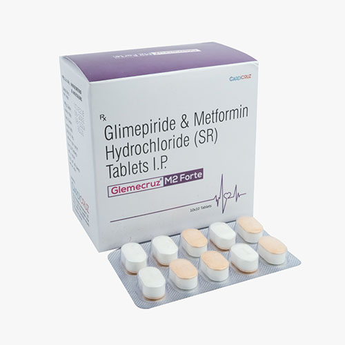 Glimepiride & Metformin Hydrochloride (SR) Tablets I.P. (M2 Forte)