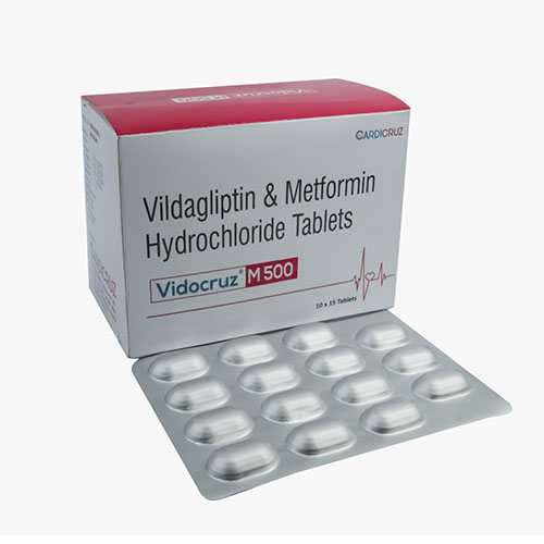 Vildagliptin & Metformin Hydrochloride Tablets